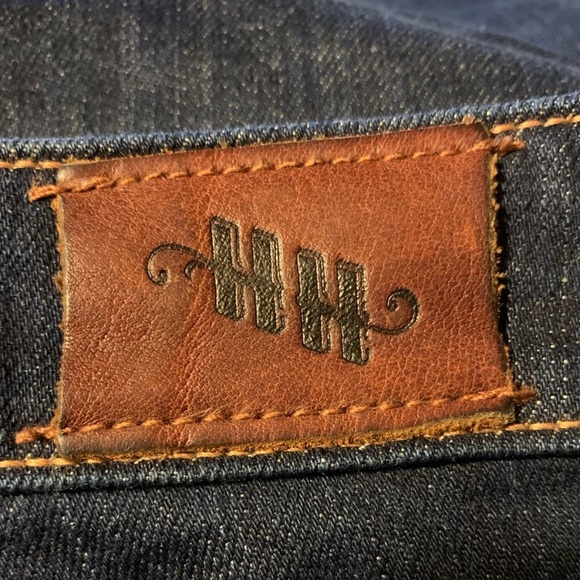 Holding Horses Anthropologie Straight Leg Stretch Denim Jeans Size 27 - Picture 8 of 11